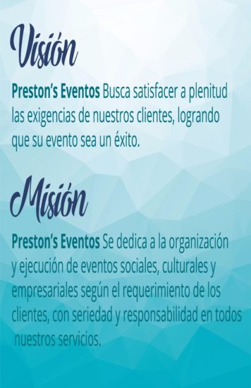 Mathew Preston's Eventos, Compartiendo el Sabor Caribeño